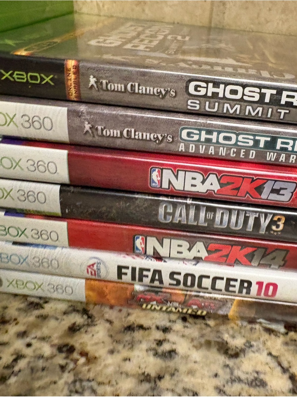 Xbox 360 Game Case Bundle - Green/White - Picture 3 of 3